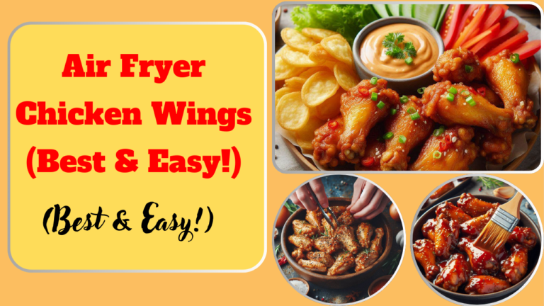 Air Fryer Chicken Wings (Best & Easy!)