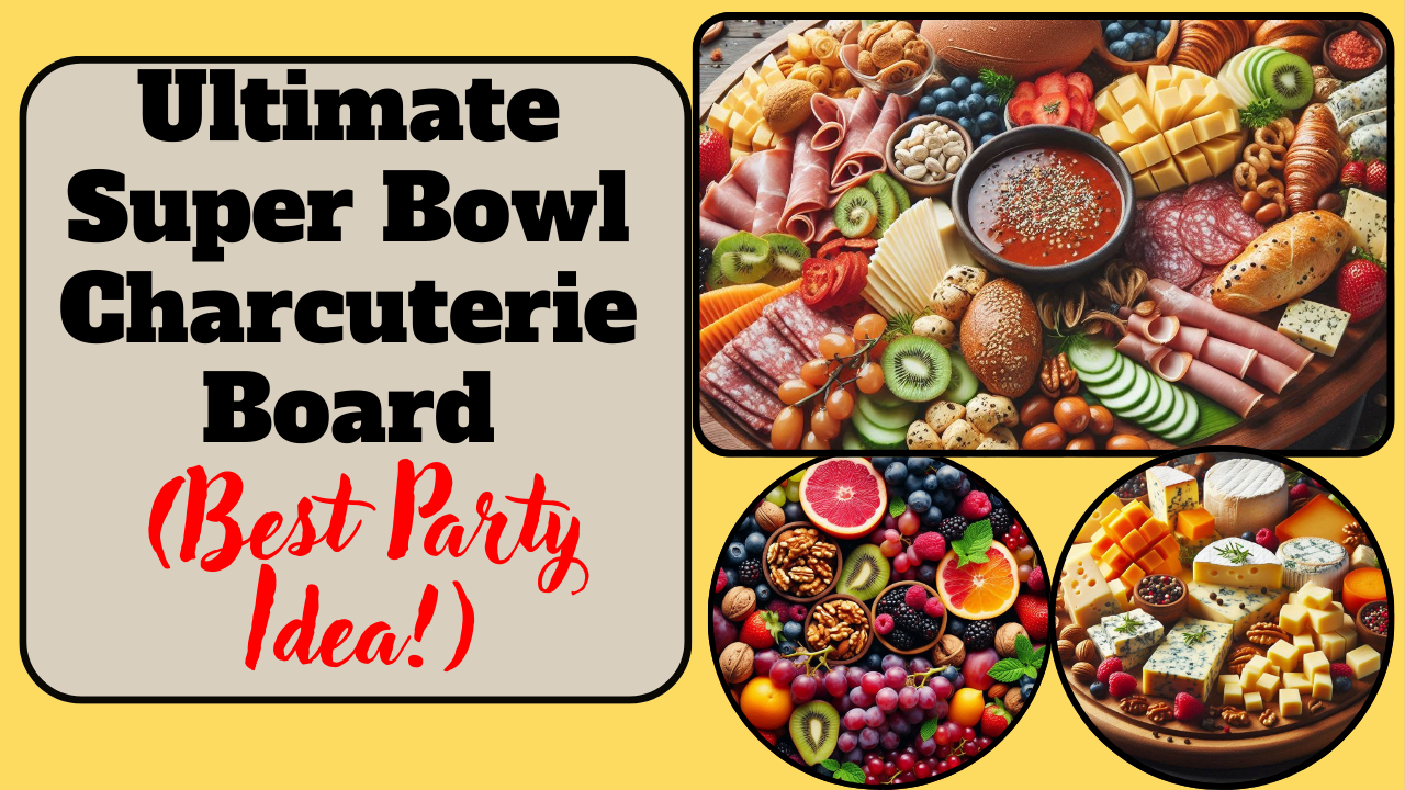 Ultimate Super Bowl Charcuterie Board (Best Party Idea!)