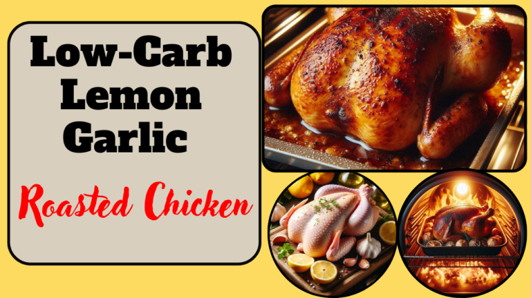 Low-Carb Lemon Garlic Roasted Chicken