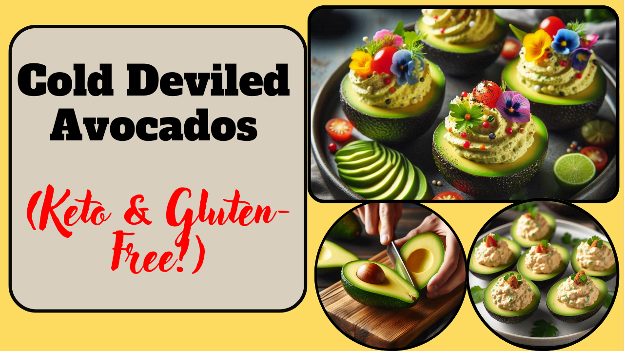 Cold Deviled Avocados (Keto & Gluten-Free!)