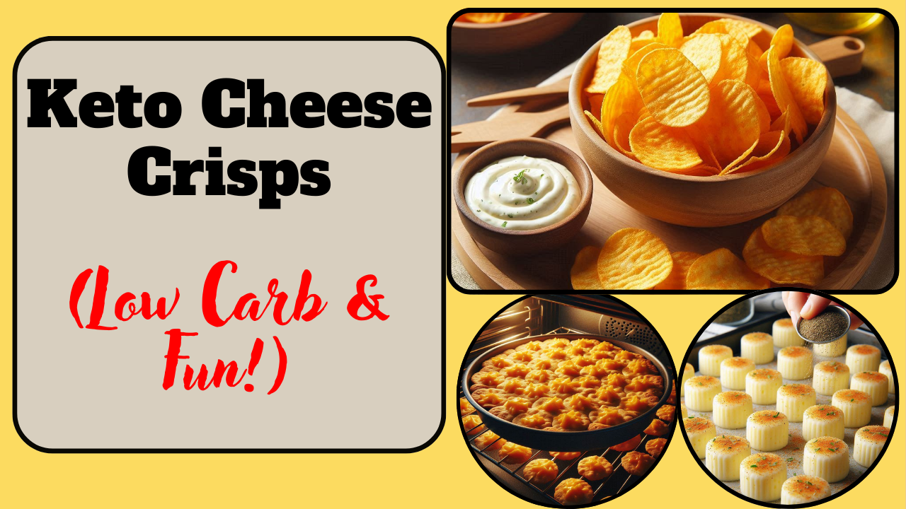 Keto Cheese Crisps (Low Carb & Fun!)