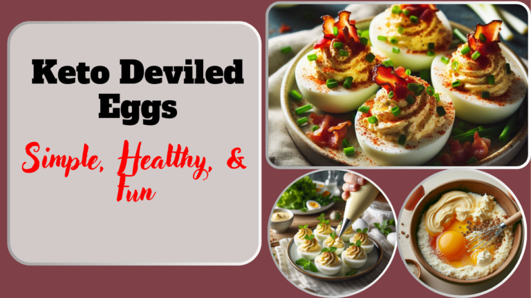 Keto Deviled Eggs (Simple, Healthy, & Fun!)