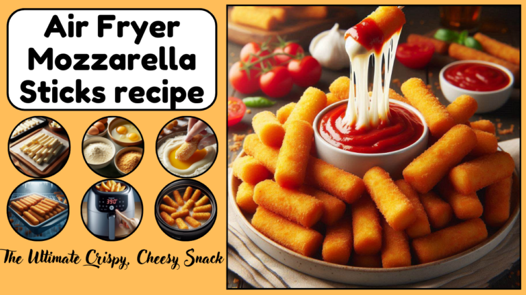 Air Fryer Mozzarella Sticks: The Ultimate Crispy, Cheesy Snack