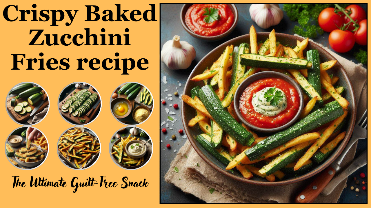 Crispy Baked Zucchini Fries recipe: The Ultimate Guilt-Free Snack