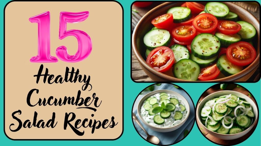 Healthy Cucumber Salad Recipes