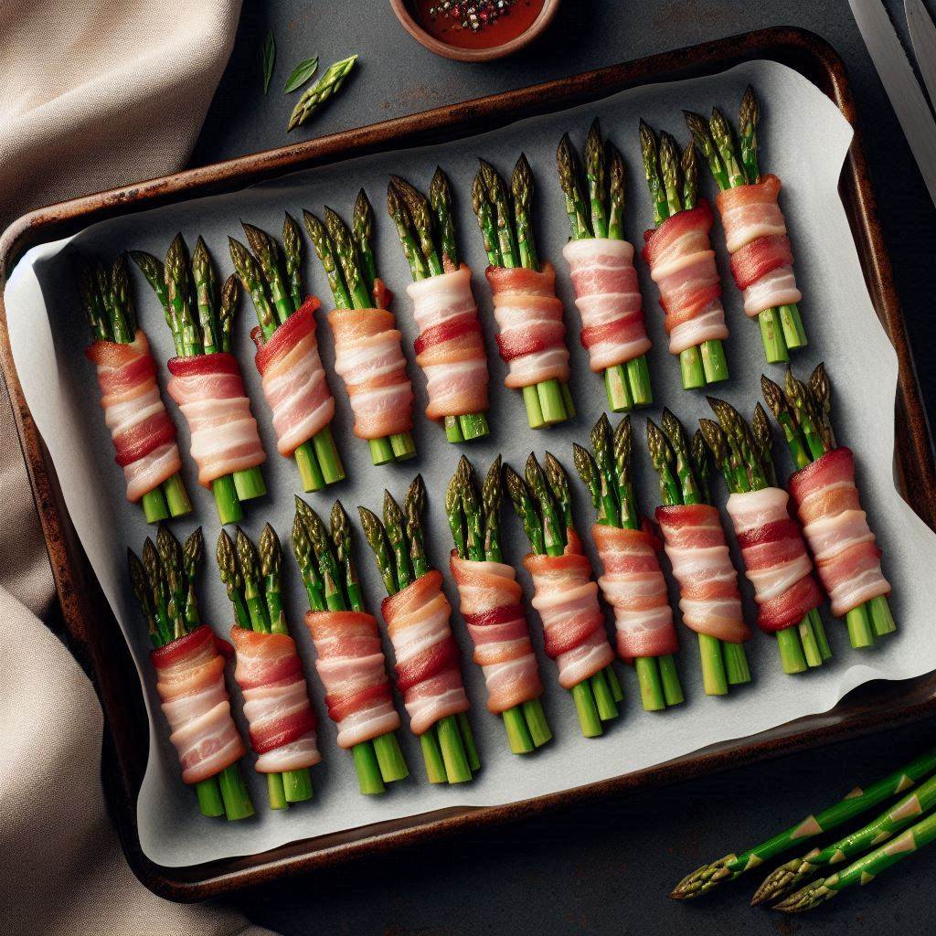 OIG1 30 Bacon-Wrapped Asparagus (Healthy & Keto!)