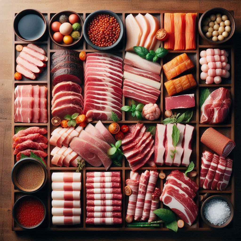 Layer the Meats: