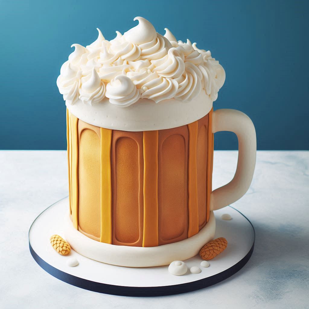 Beer Mug Cake