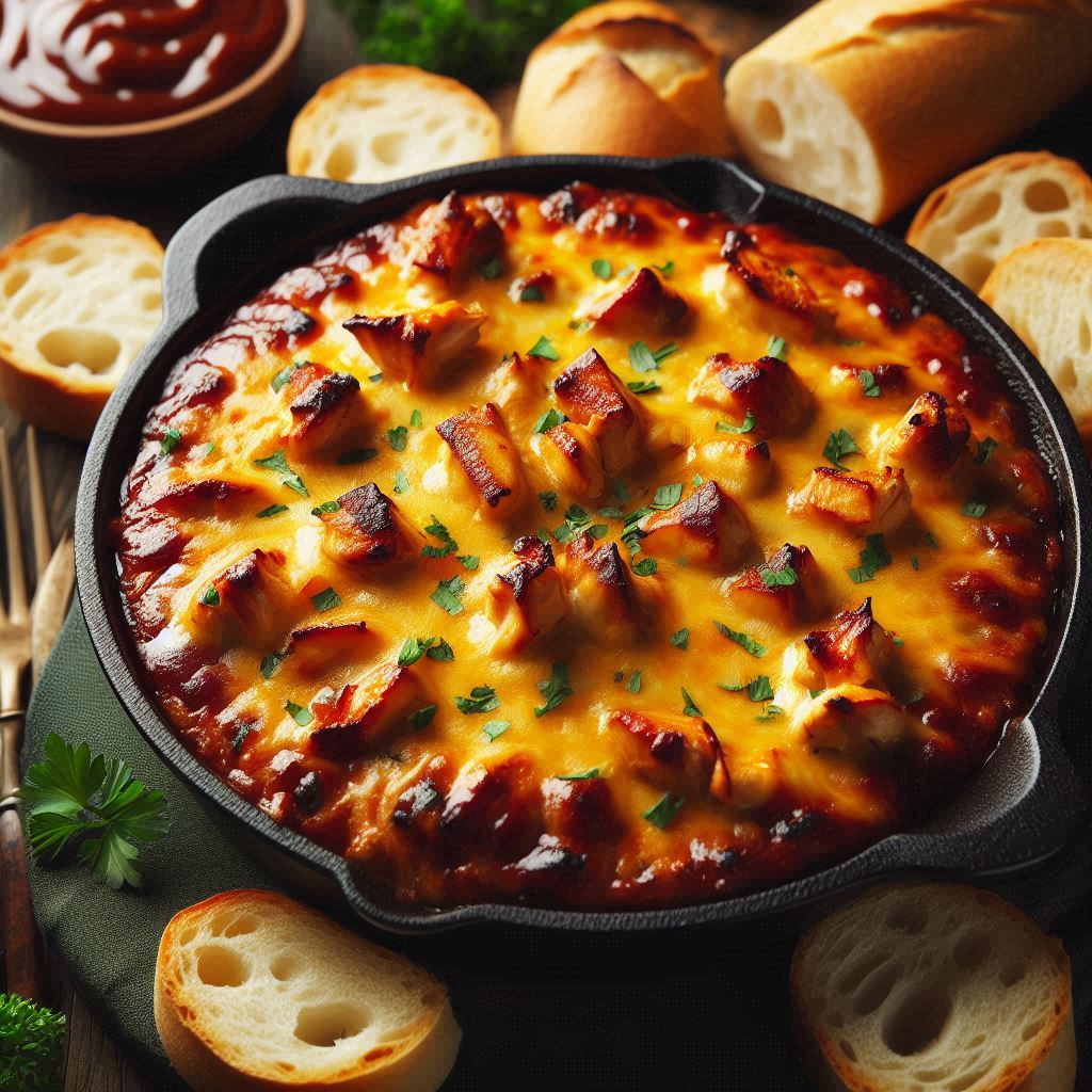 BBQ Chicken Dip: Sweet, Smoky & Savory