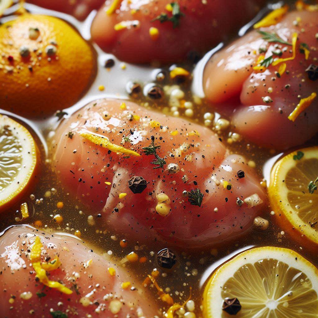Lemon Pepper Grilled Chicken: A Burst of Zesty Perfection 4 Marinate the Chicken: