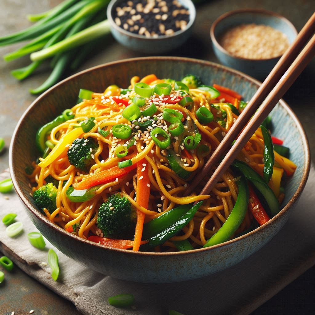 Veggie-packed fried Noodles