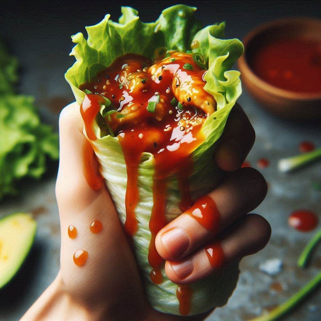 Pulled Pork Lettuce Wraps (Healthy & Crockpot!) 8 Serve and Enjoy