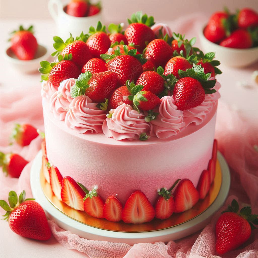 Strawberry Cake