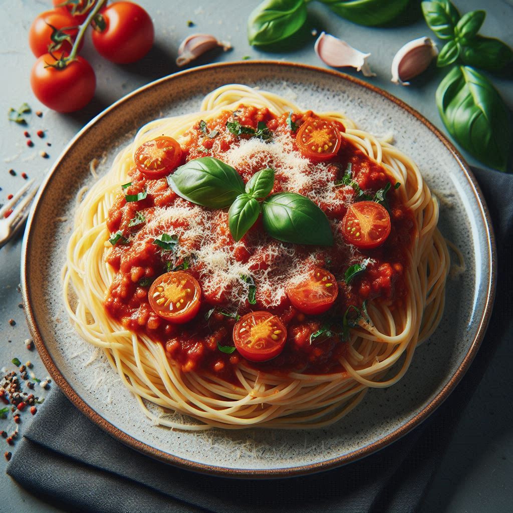 Classic Spaghetti with Ground Beef Sauce