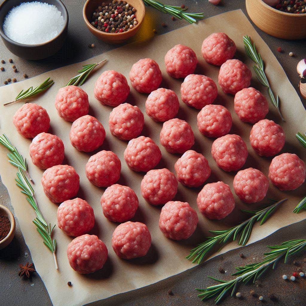 Crockpot BBQ Meatballs (Best & Easy!) 4 Shape the Meatballs