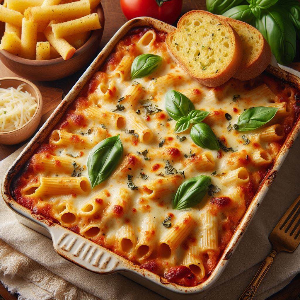 Baked Ziti with Ground Beef