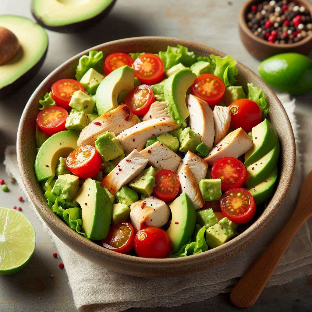 Summer Avocado Chicken Salad