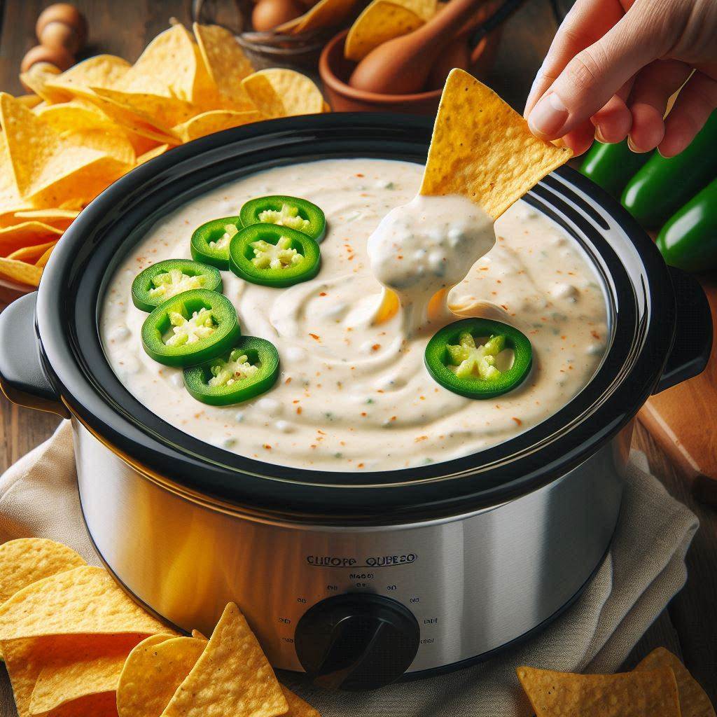 White Queso Dip: The Smoothest, Creamiest Dip Ever