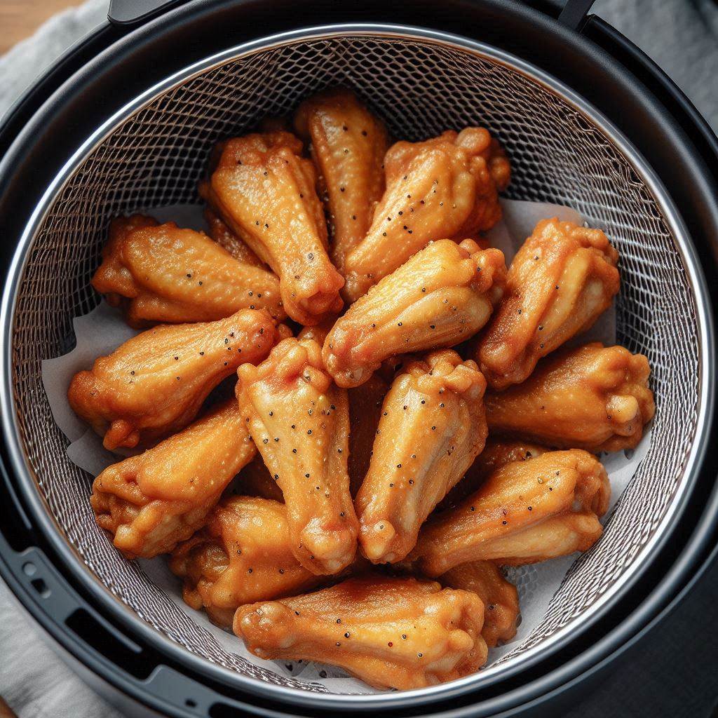 Air Fryer Chicken Wings (Best & Easy!) 5 Arrange in the Air Fryer