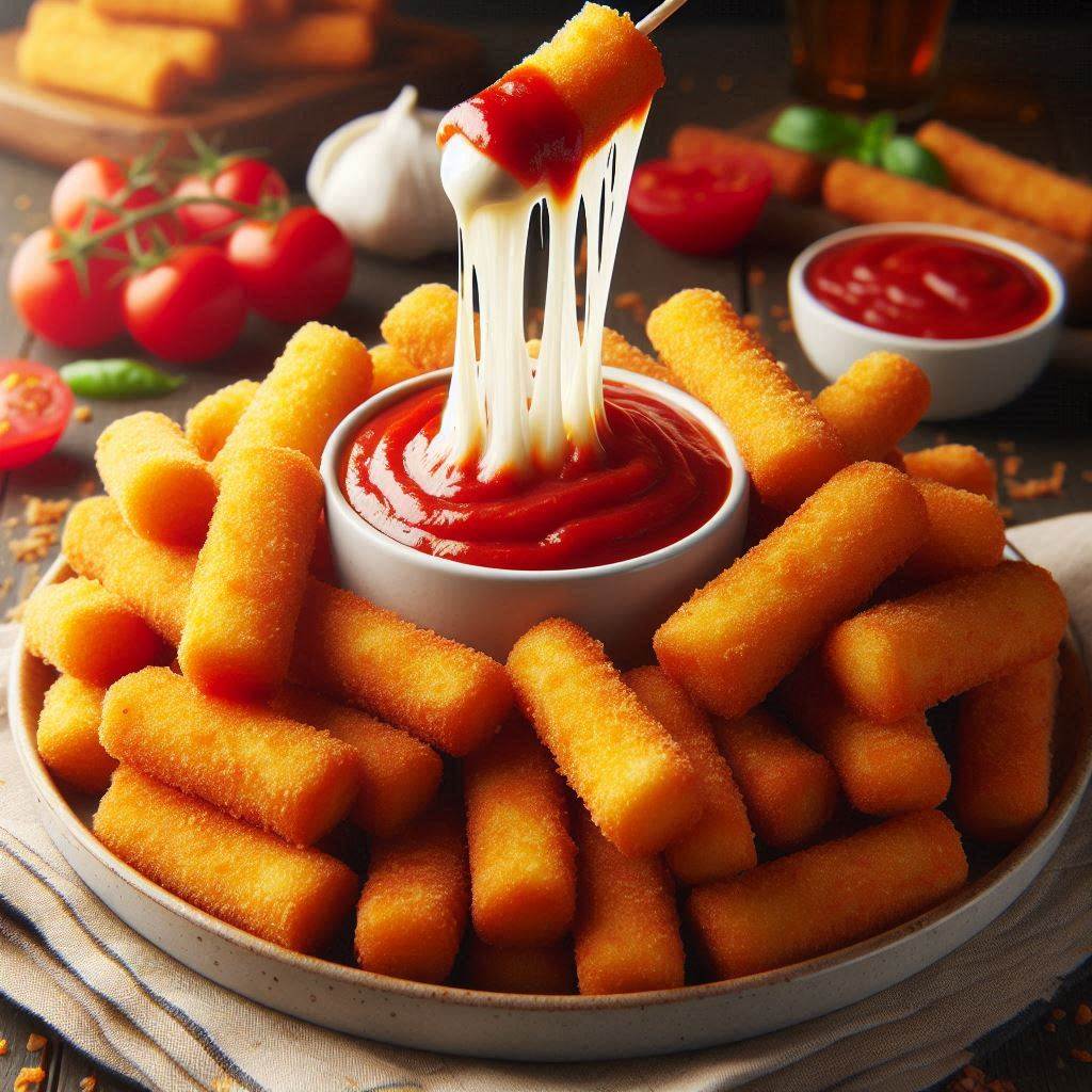 Air Fryer Mozzarella Sticks: The Ultimate Crispy, Cheesy Snack 9 Serve and Enjoy