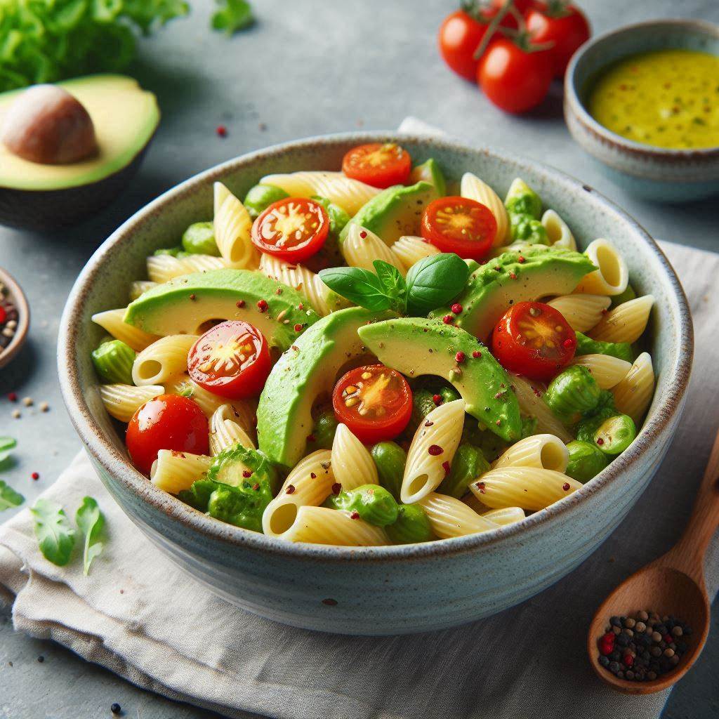 Creamy Pasta Salad Recipe Without Mayo – Avocado Dressing