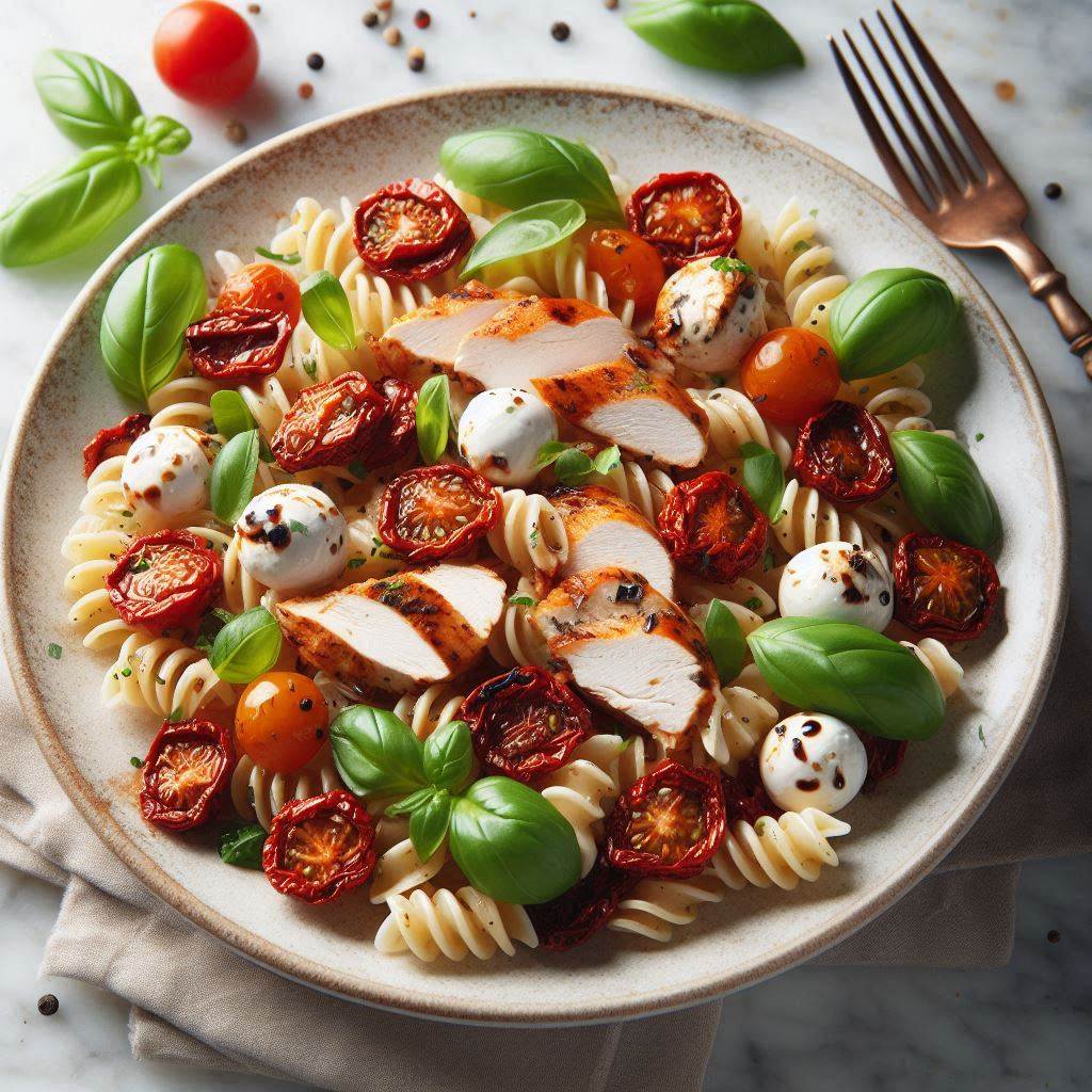 Sundried Tomato & Chicken Pasta Salad