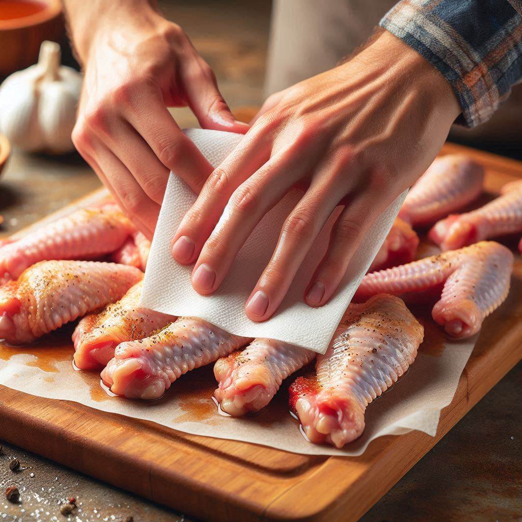 Air Fryer Chicken Wings (Best & Easy!) 3 Prepare the Chicken Wings