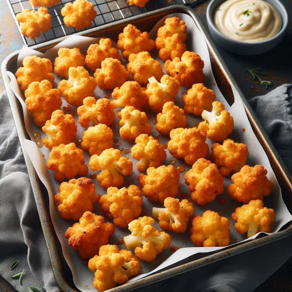 Buffalo Cauliflower Bites (Easy & Fun!) 6 Bake or Air-Fry to Crispy Perfection