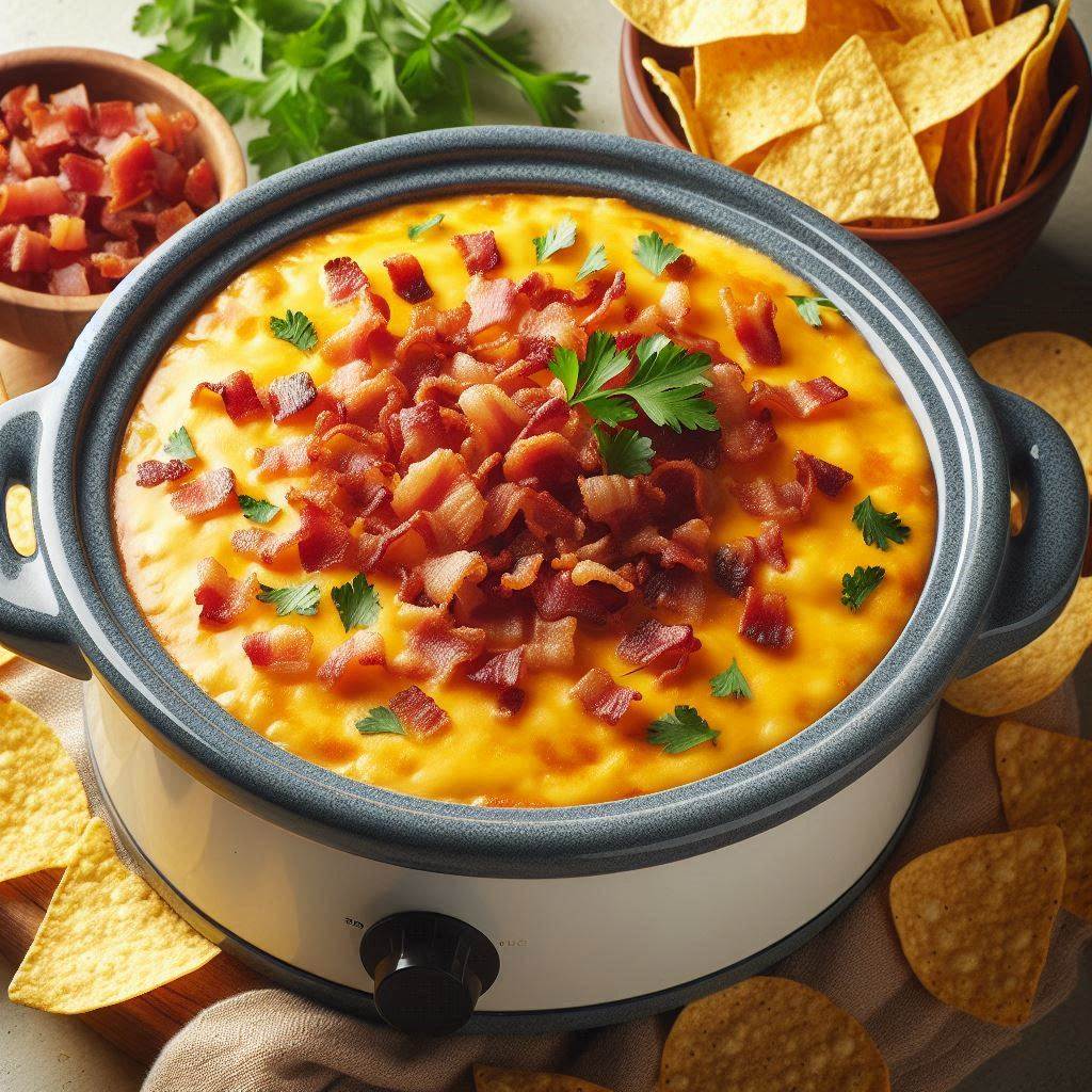 Cheesy Bacon Ranch Crock Pot Dip: The Ultimate Comfort