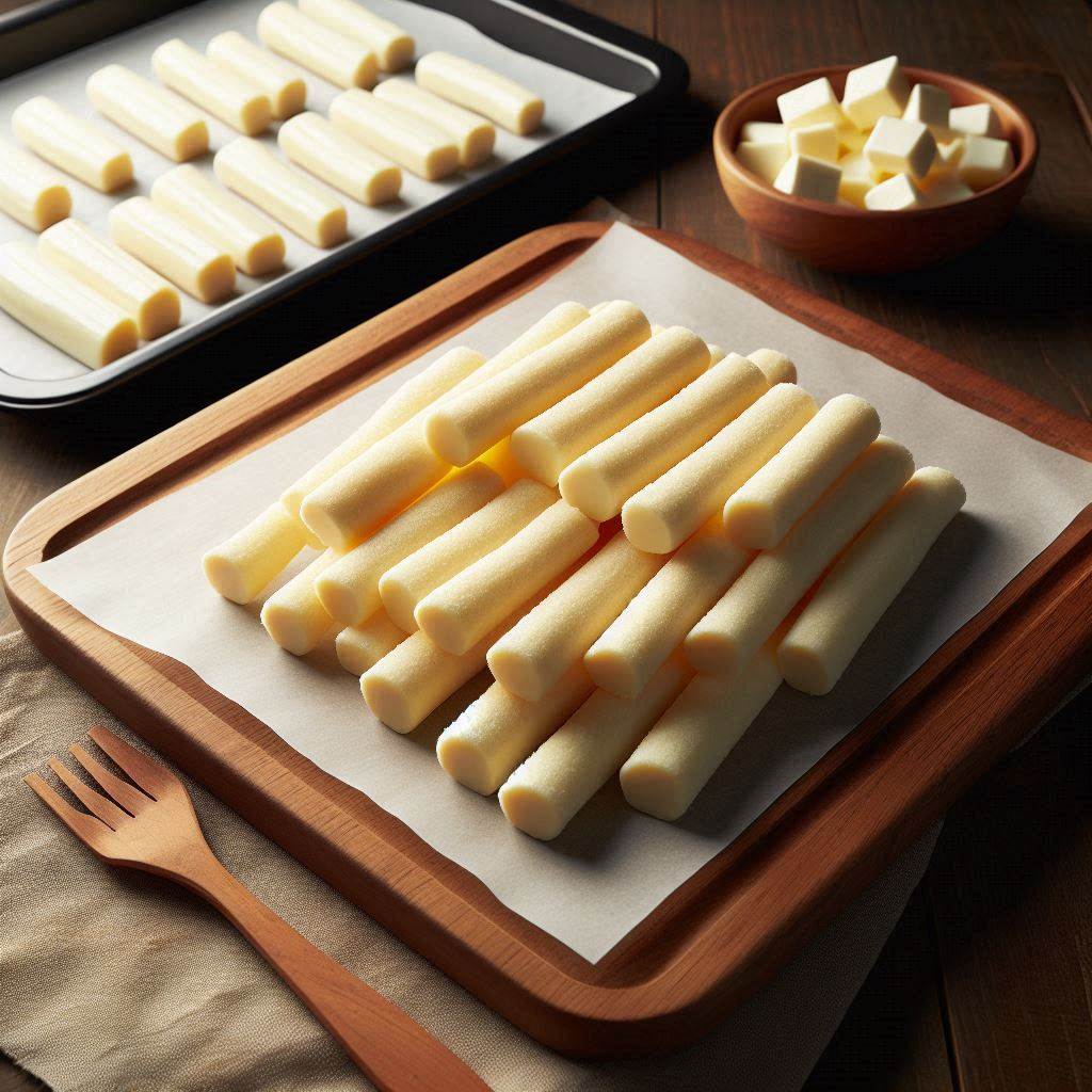 Air Fryer Mozzarella Sticks: The Ultimate Crispy, Cheesy Snack 3 Prepare the Cheese Sticks