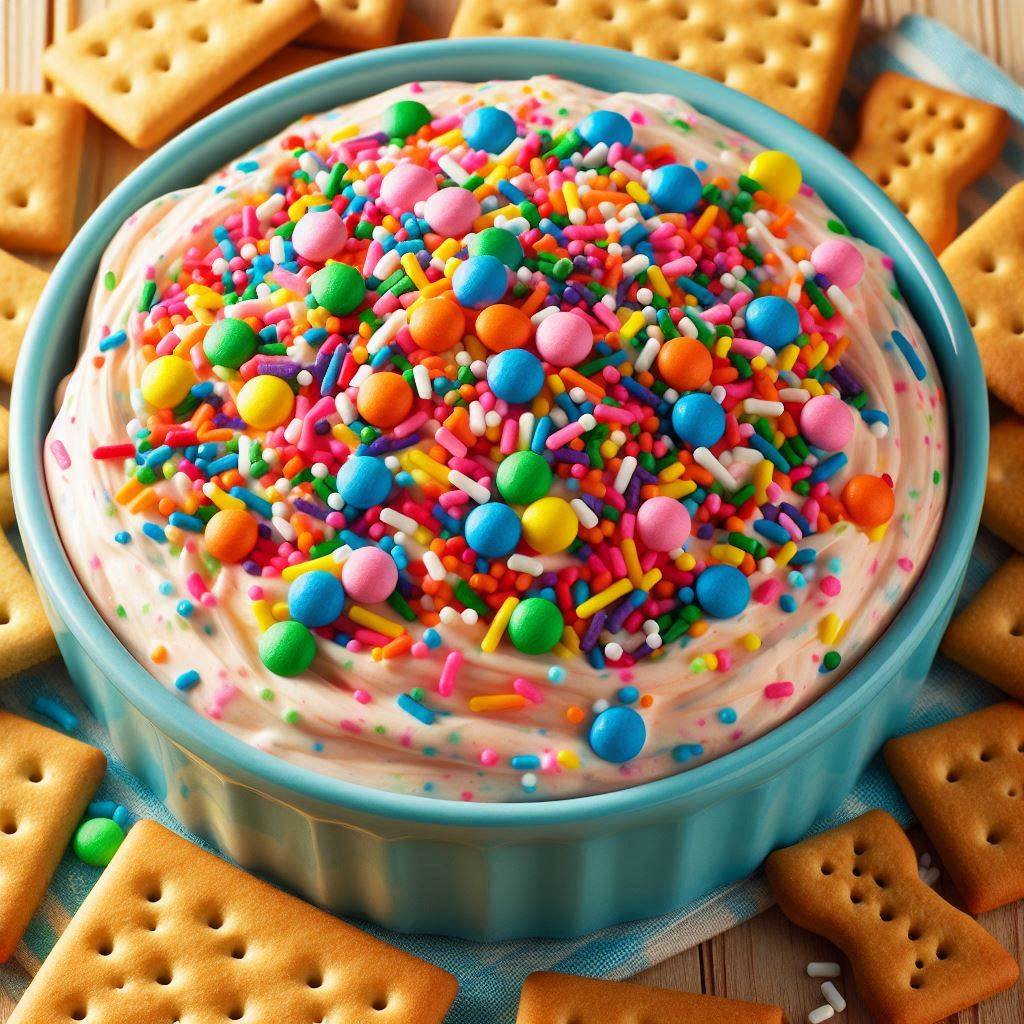 Funfetti Cake Batter Dip: A Party in Every Bite