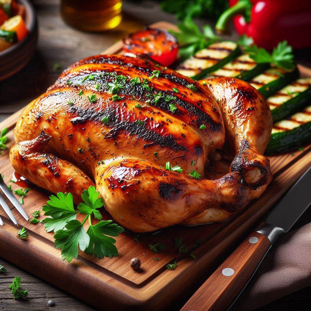 Summer Lemon Herb Grilled Chicken recipe: A Flavorful Delight for Every Occasion 7 Rest and Garnish