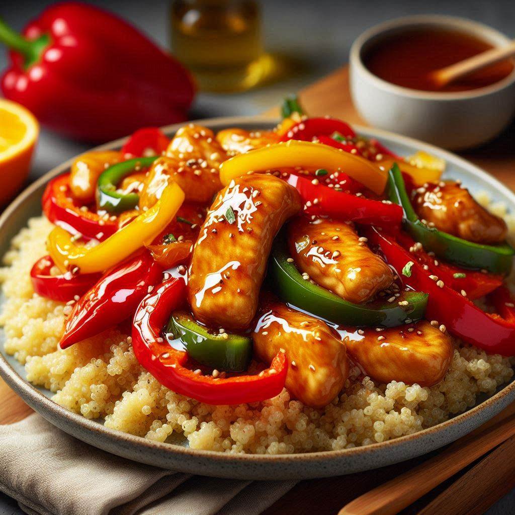 Honey Garlic Chicken Tender Stir-Fry