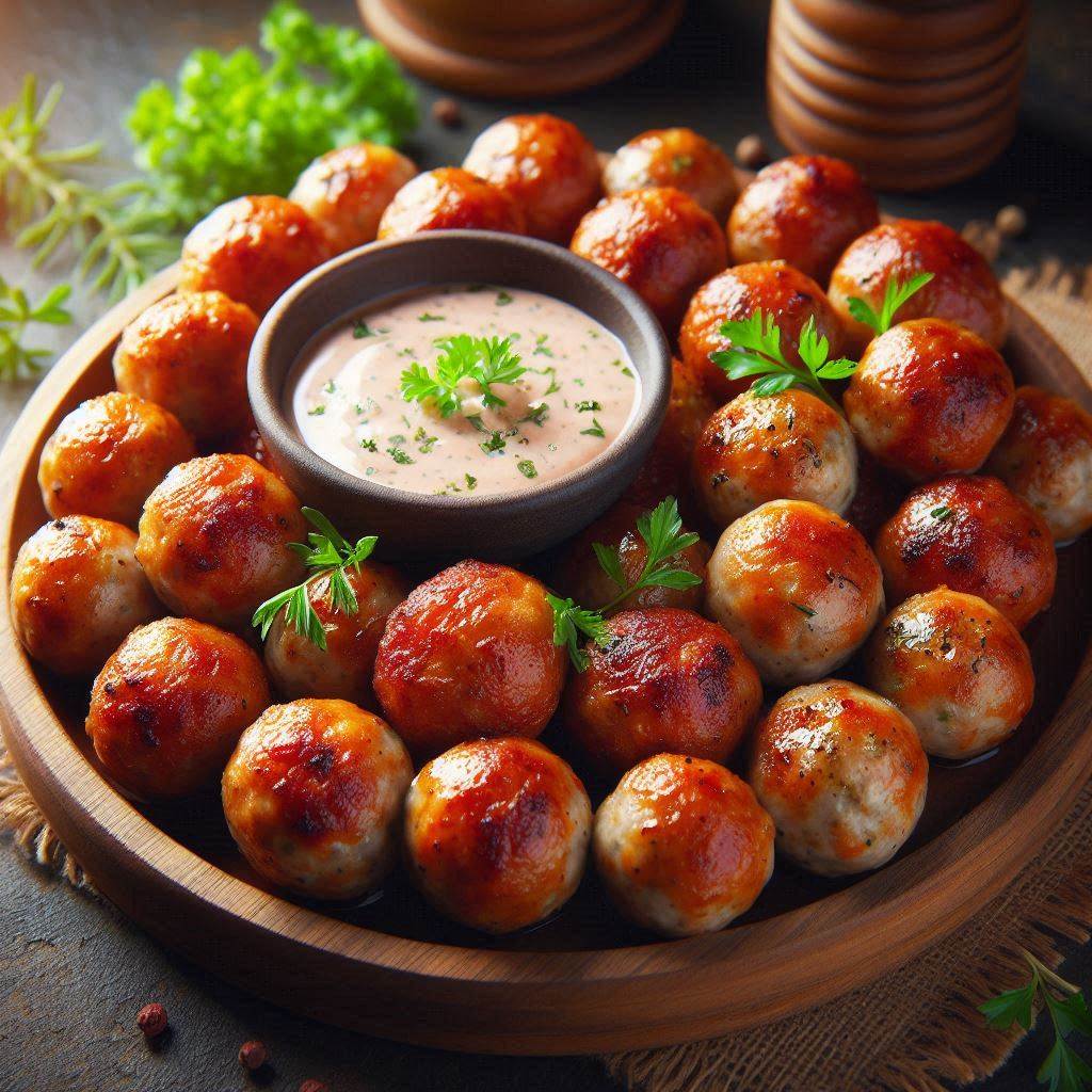 Keto Sausage Balls Without Flour – A Cheesy, Savory, and Irresistible Low-Carb Delight! 8 Cool Slightly & Serve!