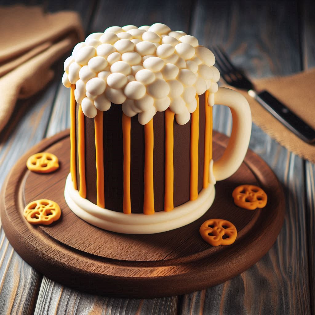 Beer Mug Cake