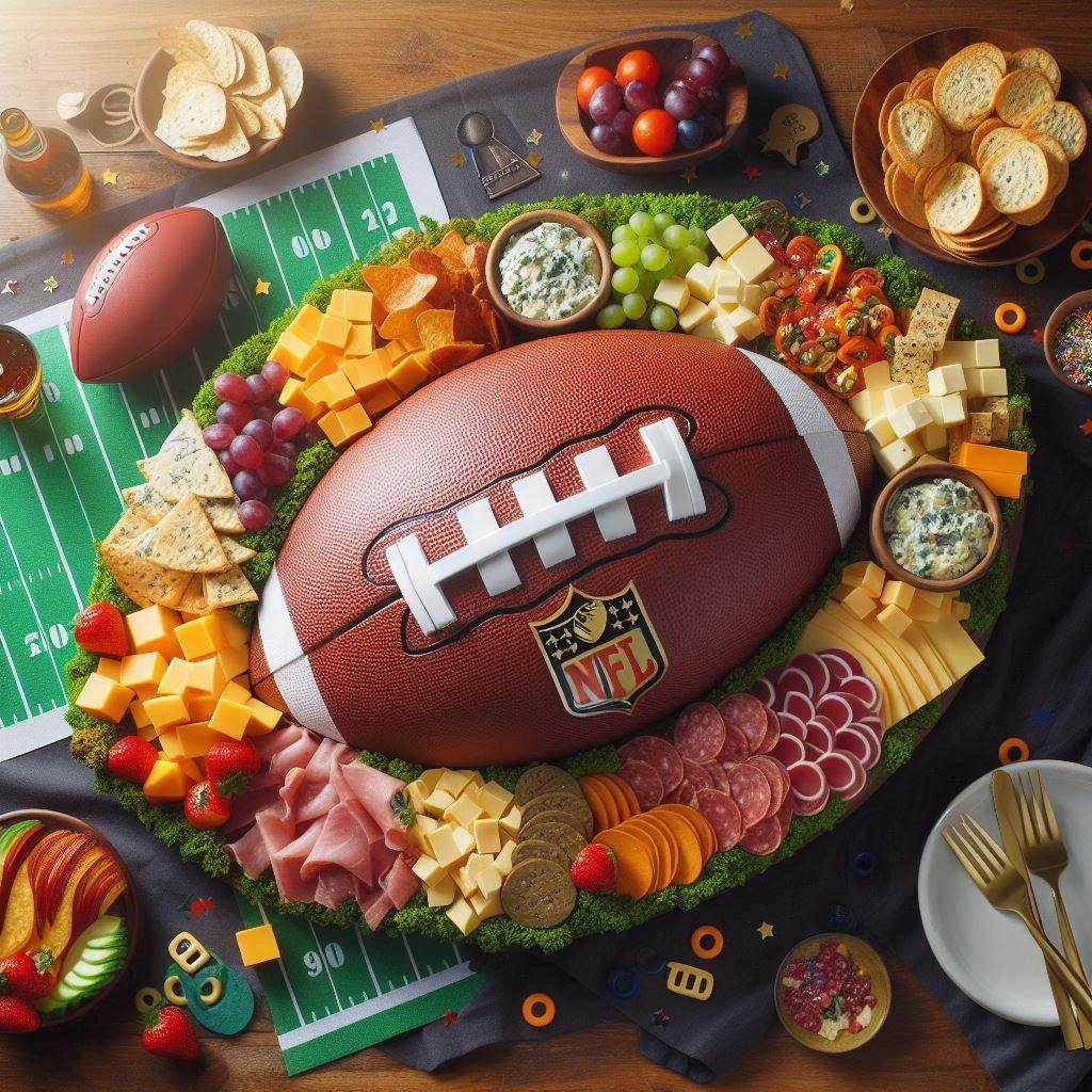 Ultimate Super Bowl Charcuterie Board (Best Party Idea!)