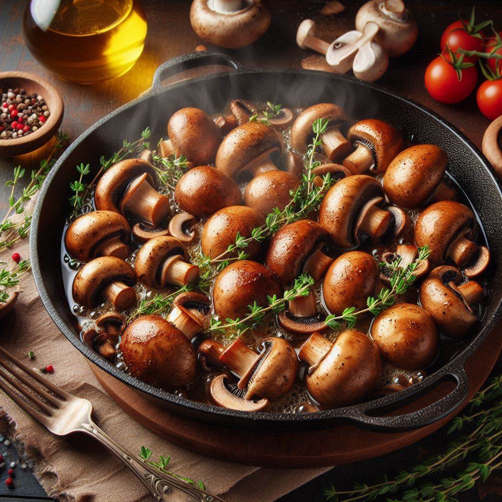 Cook the Mushrooms