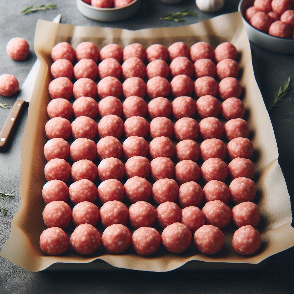 Keto Sausage Balls Without Flour – A Cheesy, Savory, and Irresistible Low-Carb Delight! 6 Roll into Bite-Sized Balls