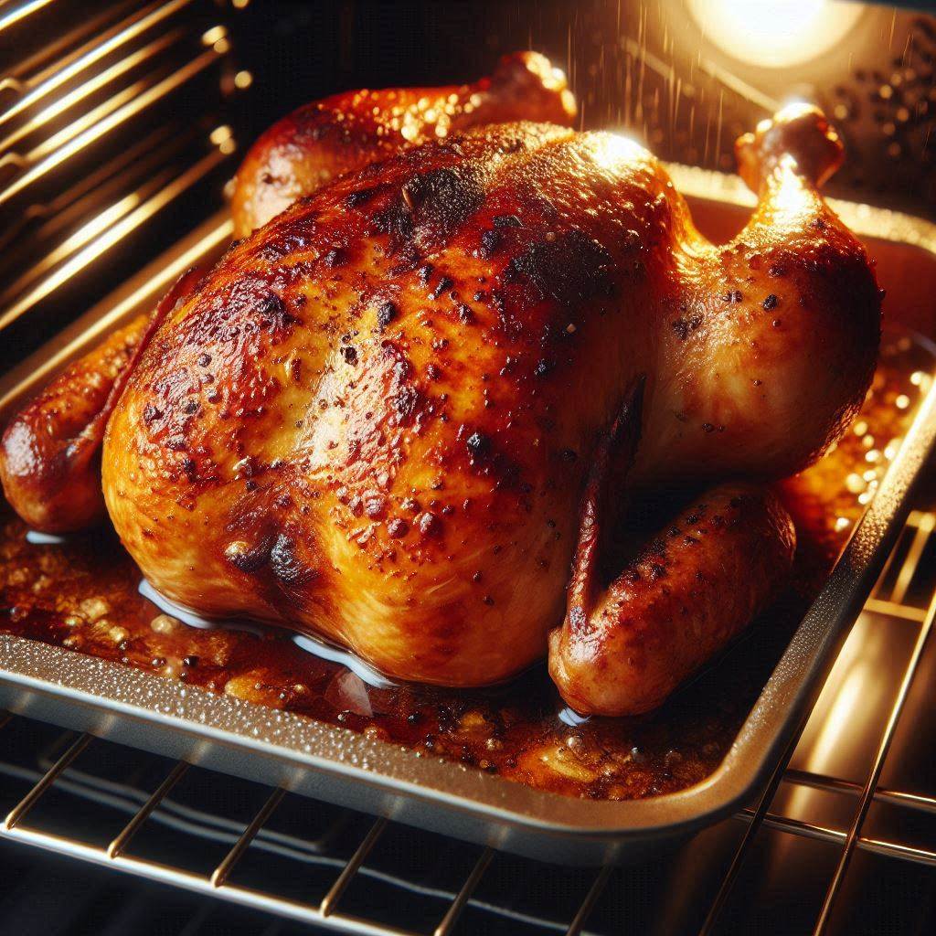 Low-Carb Lemon Garlic Roasted Chicken 7 Roast the Chicken: