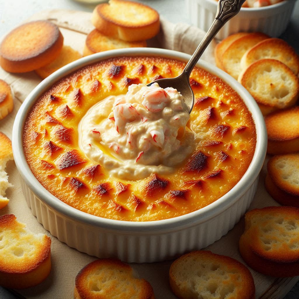 Warm Crab Dip: Luxurious & Indulgent