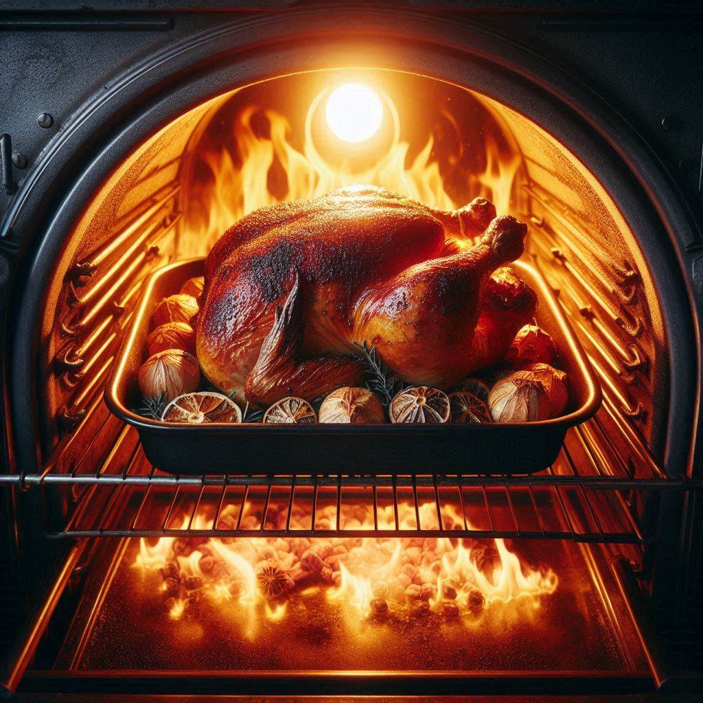 Low-Carb Lemon Garlic Roasted Chicken 4 Preheat the Oven: