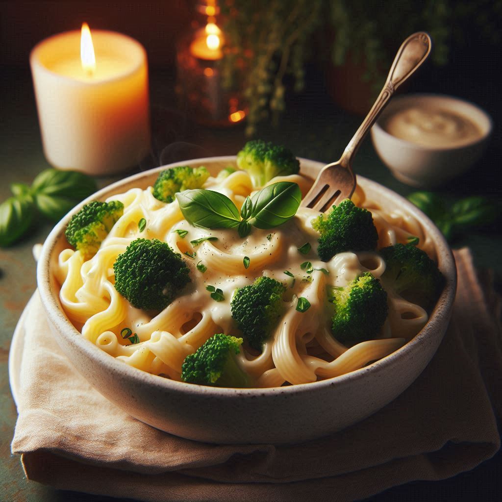 Creamy Broccoli and Cheese Pasta