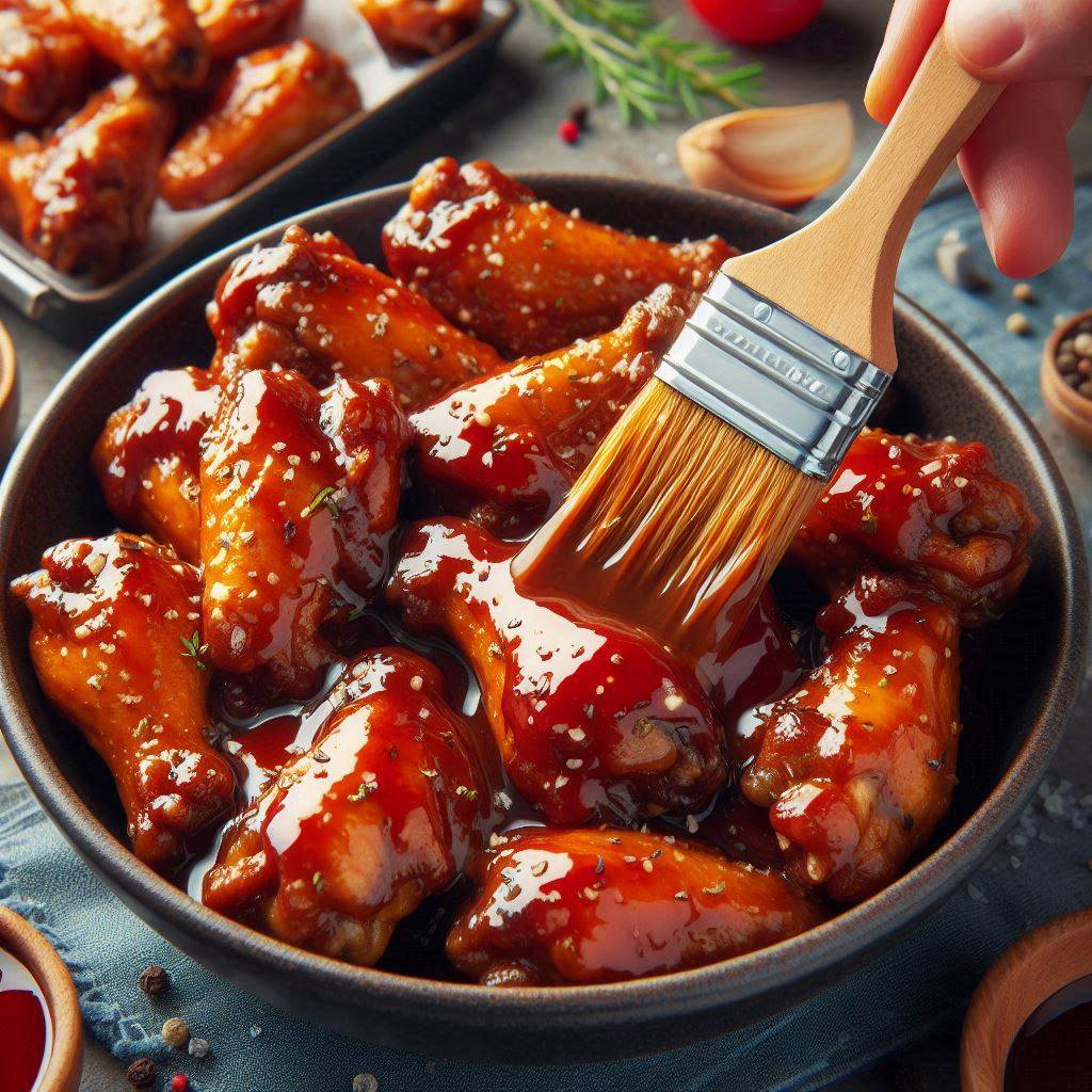 Air Fryer Chicken Wings (Best & Easy!) 7 Toss in Sauce (Optional)
