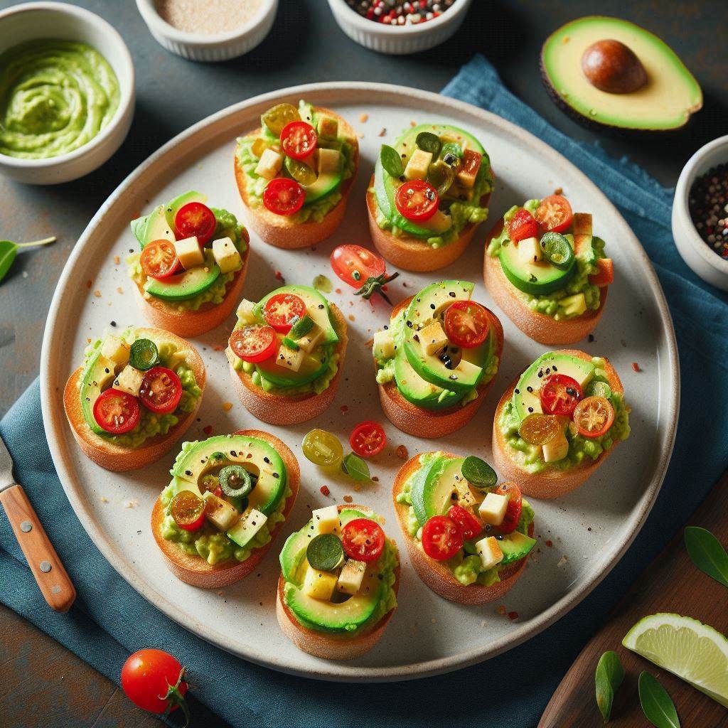 Mini Avocado Toast Bites – Easy, Healthy & Irresistibly Delicious! 7 Garnish & Serve