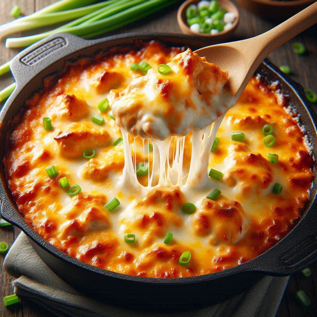  Buffalo Ranch Chicken Casserole