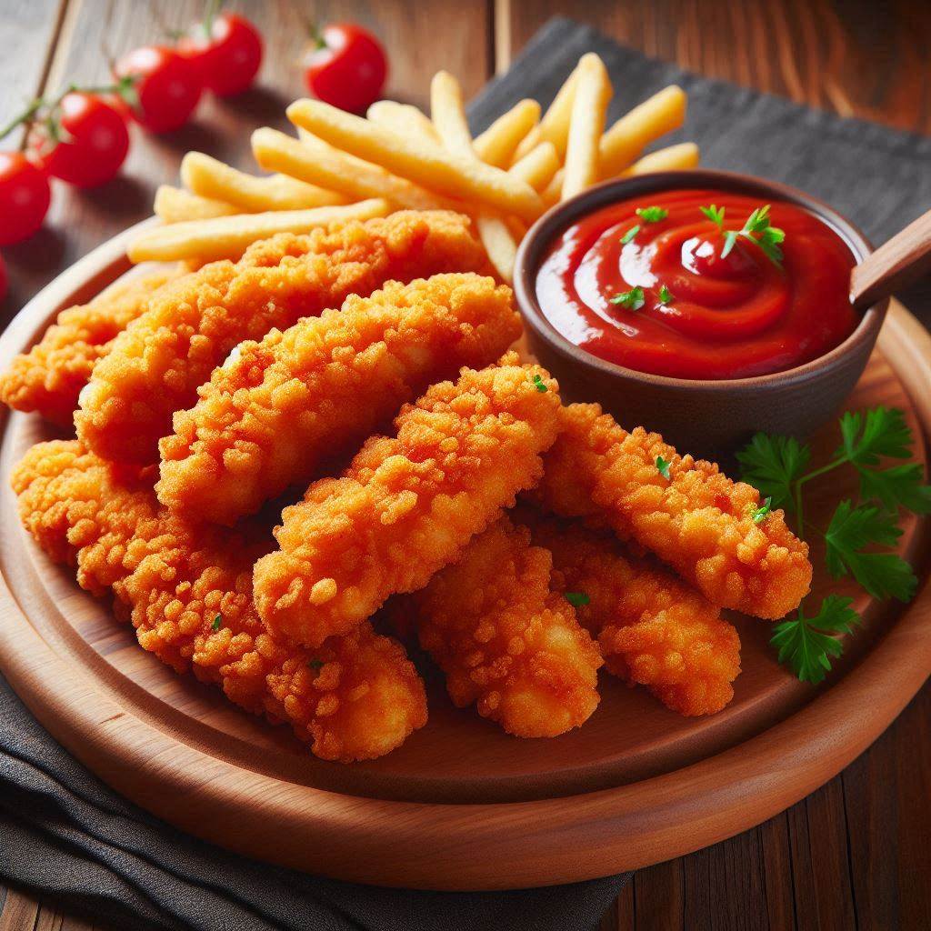 Crispy Baked Parmesan Chicken Tenders