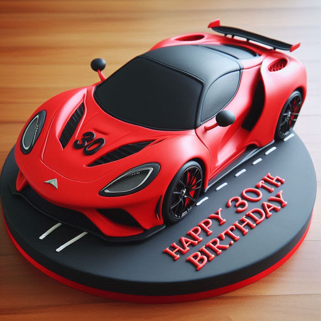 Car Lover’s Cake