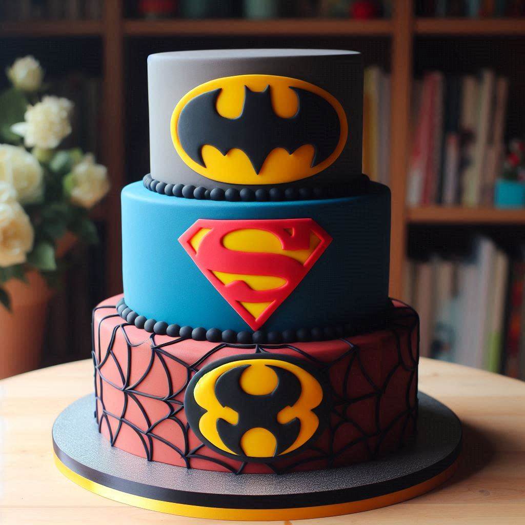  Superhero Cake