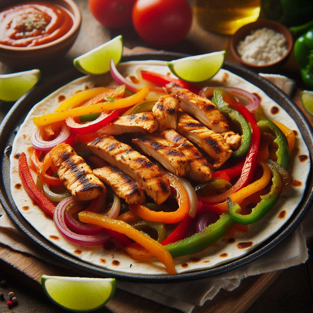 Slow Cooker Chicken Fajitas