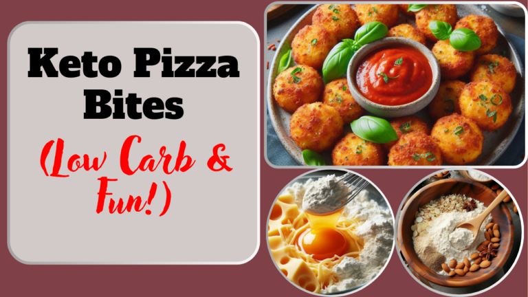 Keto Pizza Bites (Low Carb & Fun!)